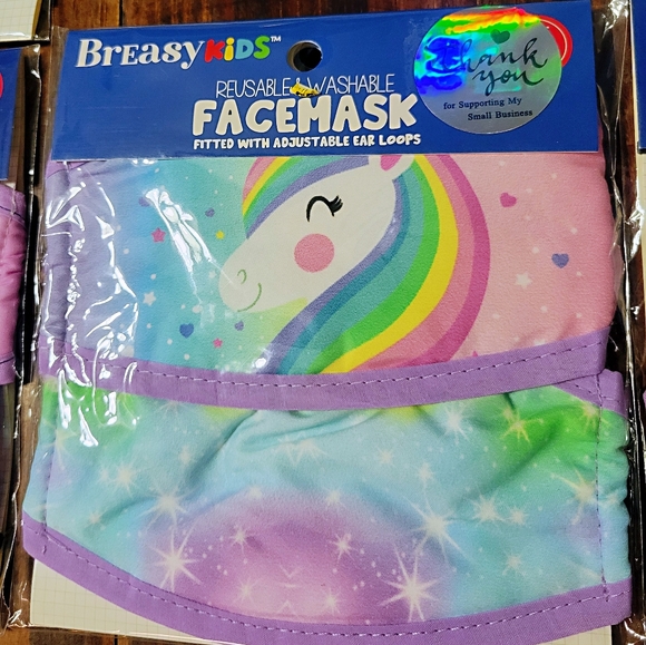 Kids Reusable Facemasks (2 packages x $21) - Picture 4 of 4
